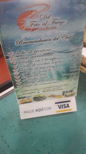 Del Frio al Fuego Cevicheria - Marisquería