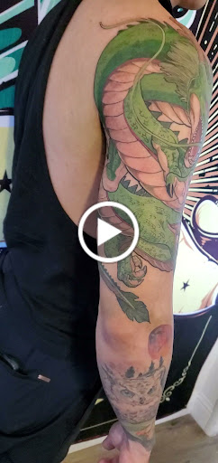 Explore daughter portrait tattoo ideas, creative tattoo ideas in Fresno, available at Happy Client Tattoo