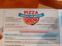 Pizzeria Rossopomodoro Aosta à Aosta (la carte)