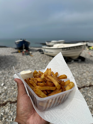 Friterie de la plage à Yport