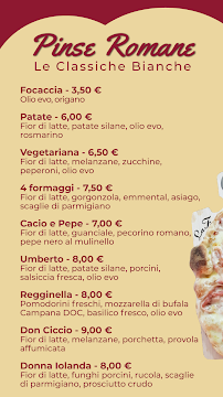 Menu du La Fattoria da Umberto à Bianchi