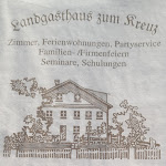 Photo n°1 de l'avis de M..e fait le 10/06/2023 à 18:59 sur le  Landgasthaus Kreuz à Isny im Allgäu