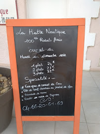 Restaurant français La Halte Nautique à Bellegarde - menu / carte