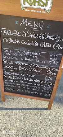 L'Osteria da Silvia à Imperia menu