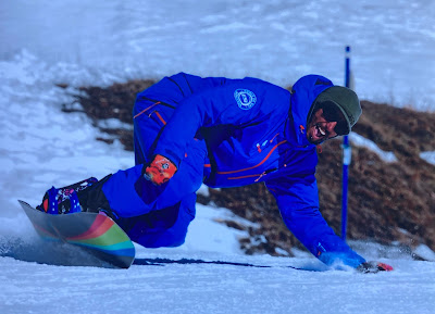 Matteo Bigi Maestro Snowboard à Montgenèvre