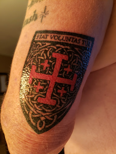 Explore strength tattoo ideas for females, creative tattoo ideas in Benton, available at Relics Tattoo Studio