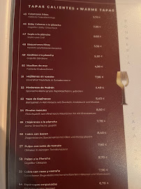 Menu / carte de Bonneria Restaurant Tapas​ Bar à Bonn