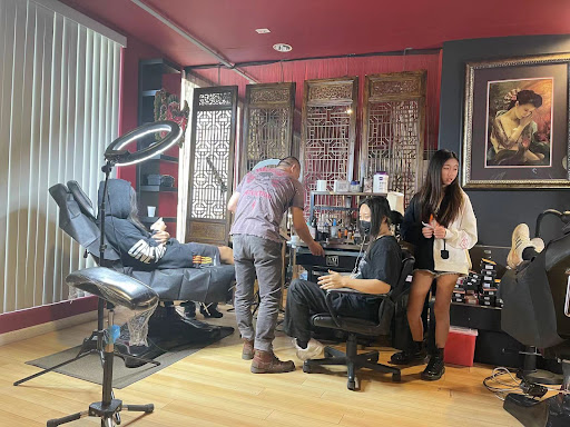 Explore puerto rico map tattoo ideas, creative tattoo ideas in Los Angeles, available at Hailin Tattoo Studio