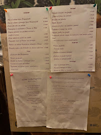 Carte du Antica Trattoria La Colombina à Bergamo