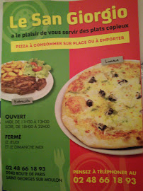 Pizza du Pizzeria Le San Giorgio à Saint-Georges-sur-Moulon - n°4