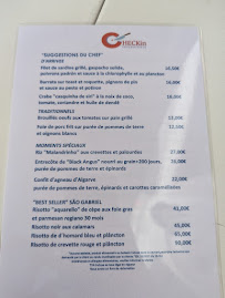 Checkin Faro by Leonel Pereira à Faro menu