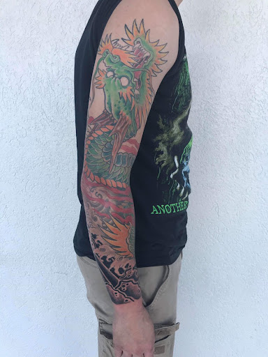 Explore pocahontas tattoo ideas, creative tattoo ideas in Goose Creek, available at Red Kirin Tattoo