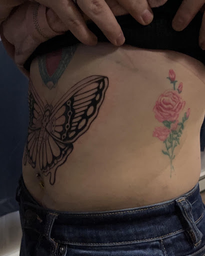 Explore just keep swimming tattoo ideas, creative tattoo ideas in Sunbury, available at Spot of Ink