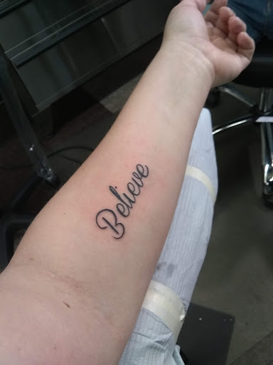 Explore wrist cover up tattoo ideas, creative tattoo ideas in Sturgis, available at Wayward Tattoo