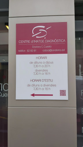 Centros de radiologia en Andorra