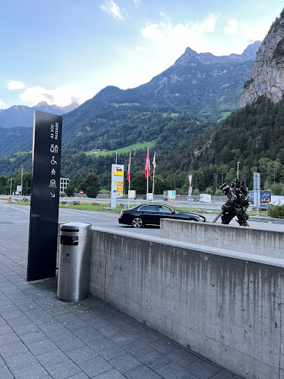 Parking Gotthard Raststätte Fahrtrichtung Süd