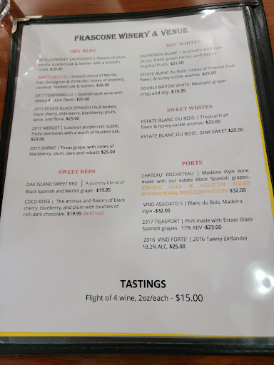 Winery «Frascone Winery», reviews and photos, 308 Bayside Dr, Anahuac, TX 77514, USA