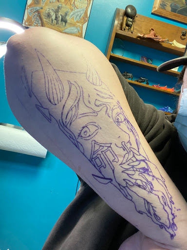 Explore simple funny tattoo ideas, creative tattoo ideas in Whitmore Lake, available at Lovely Monkey Tattoo