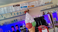 Marchand de glaces Eiscafé Moslehner Tangermünde à Tangermünde (le menu)