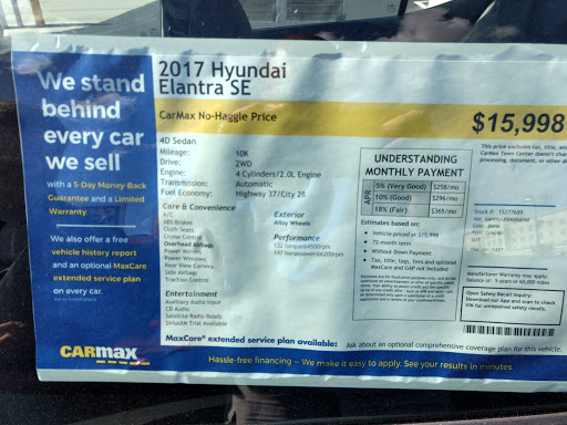 Used Car Dealer «CarMax», reviews and photos, 2756 Ross Clark Cir, Dothan, AL 36301, USA