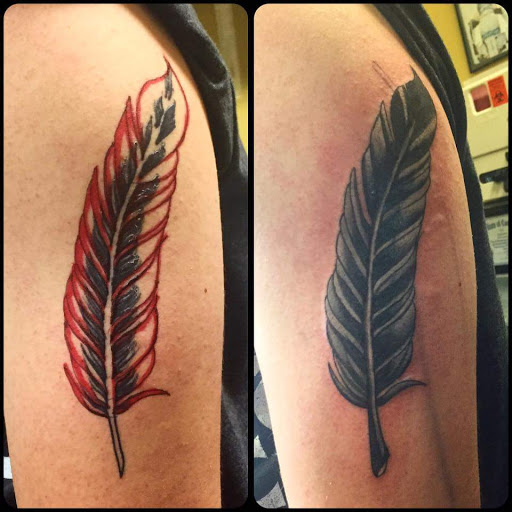 Explore lifeline tattoo ideas, creative tattoo ideas in Savannah, available at Tatlyfe Studios