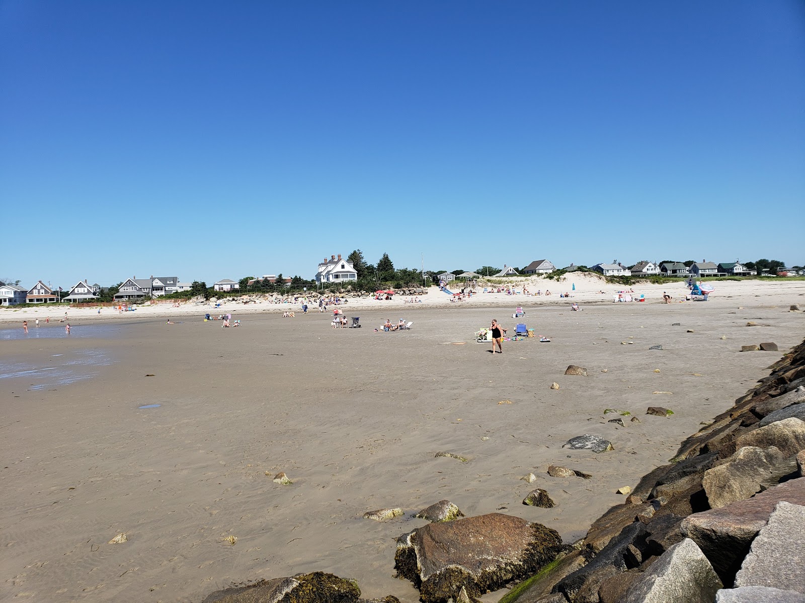 Green Harbor beach的照片 带有宽敞的海岸