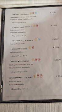 Carte du Malvasia à Taormina