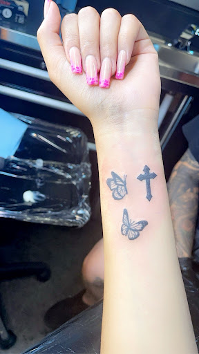 Explore diving tattoo ideas, creative tattoo ideas in Aurora, available at The Legacy Tattoo Collective