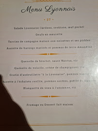 Restaurant français Restaurant Café du Soleil à Lyon - menu / carte
