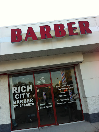 Barber Shop «Rich City Barber Shop», reviews and photos, 3676 N Wickham Rd, Melbourne, FL 32935, USA