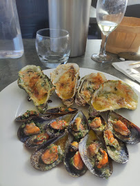 Huîtres Rockefeller du Restaurant de fruits de mer L'oasis Du Pêcheur à Bouzigues - n°2
