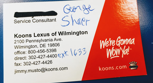 Lexus Dealer «Koons Lexus of Wilmington», reviews and photos, 2100 Pennsylvania Ave, Wilmington, DE 19806, USA