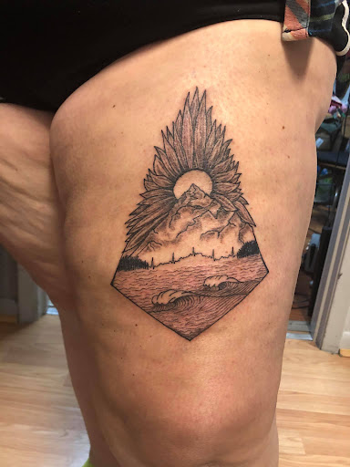 Explore anime tattoo sleeve ideas, creative tattoo ideas in Jonesboro, available at Immortal Ink