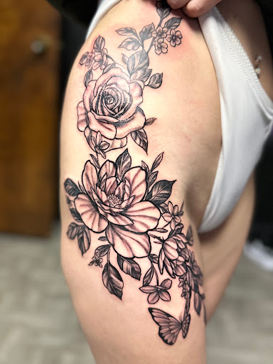 Explore brain cancer tattoo ideas, creative tattoo ideas in Abilene, available at Lino Ink Tattoo Studio