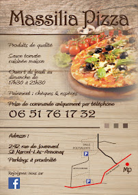 Pizza du Pizzeria Massilia Pizza à Saint-Marcel-lès-Annonay - n°3