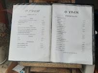 O Trem em Moledo menu n° 1