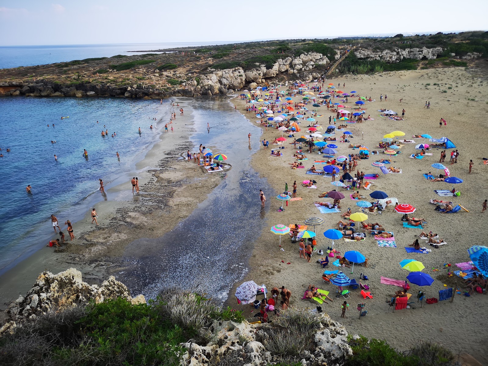 Valokuva Spiaggia di Calamoscheista. sijaitsee luonnonalueella