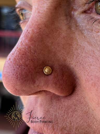 Explore rose sleeve tattoo ideas, creative tattoo ideas in Tucson, available at Fierce Body Piercing