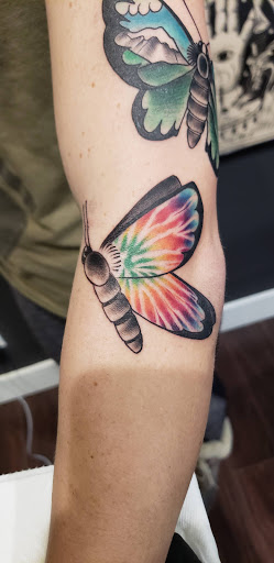 Explore lion and lamb tattoo ideas, creative tattoo ideas in Orem, available at Hearts and Hands Tattoo and Piercing