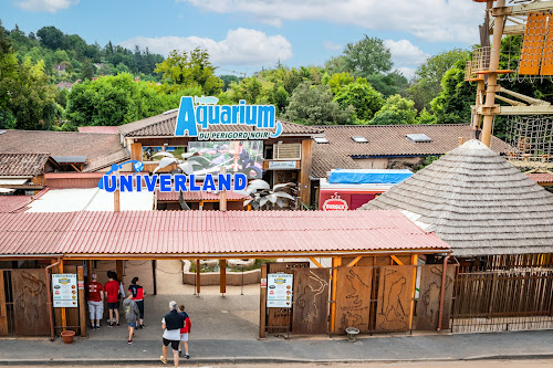 Parc d'attractions UNIVERLAND Le Bugue : Aquarium Périgord Noir - Big Bird - Labyrinthe Préhistorique - Jungle Golf Le Bugue