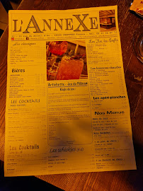 Restaurant Brasserie L'AnneXe à Chartres (la carte)