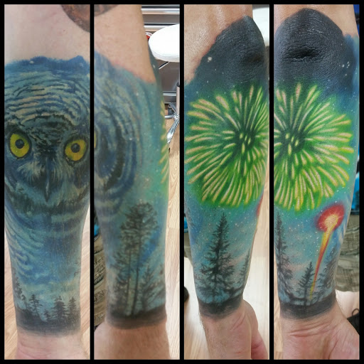 Explore poke and stick tattoo ideas, creative tattoo ideas in Syracuse, available at Oculus Tattoo Lounge