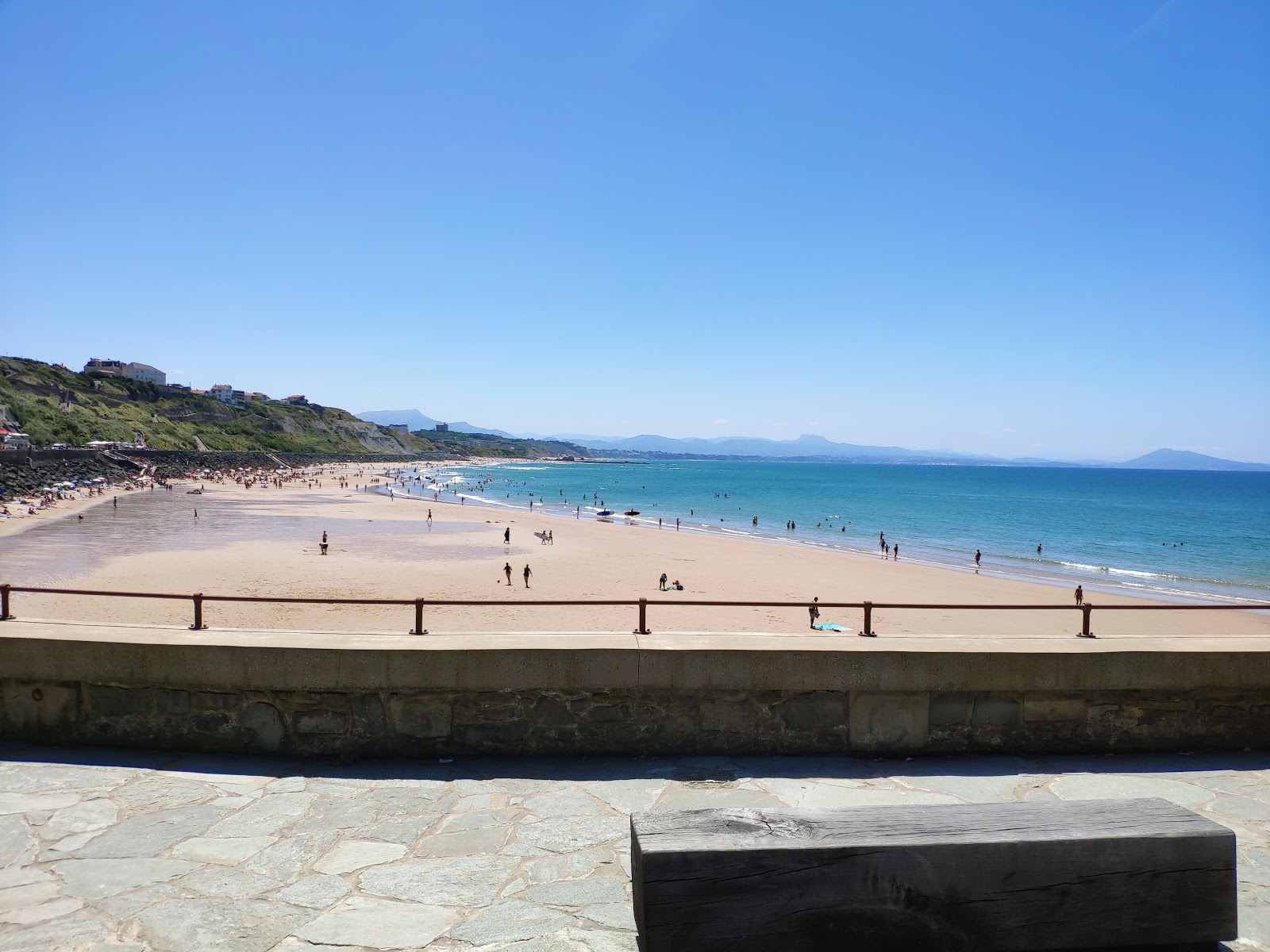 Photo of Contis Beach with white fine sand surface