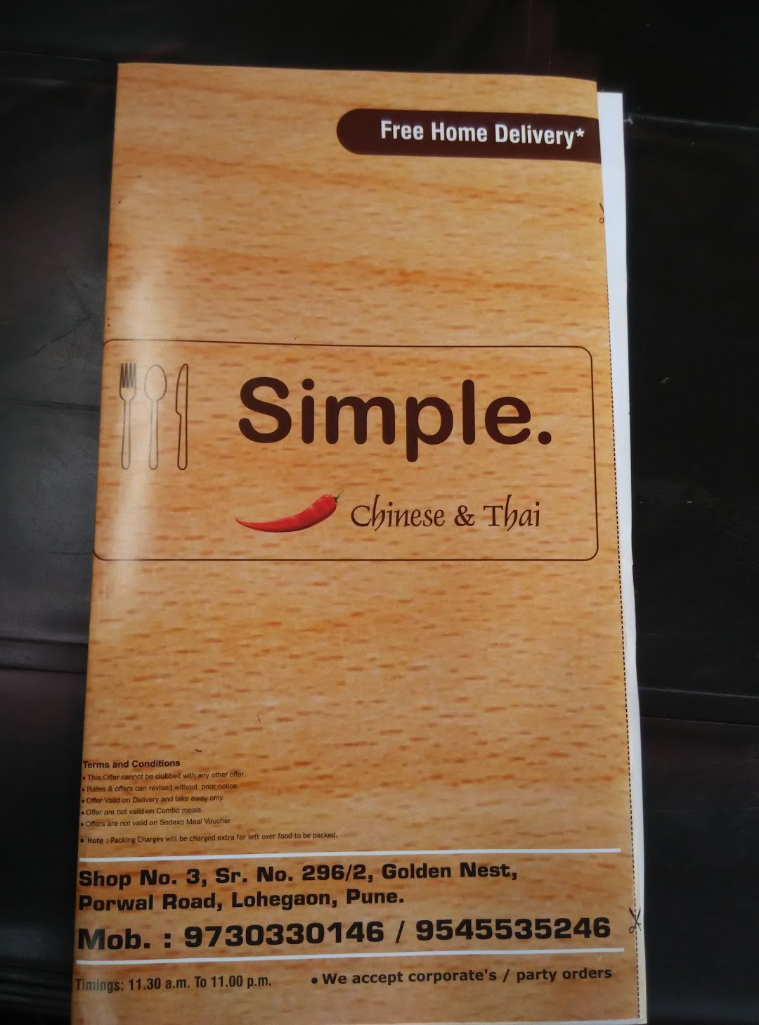 Simple Chinese & Thai