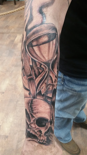 Explore lettering ideas tattoo, creative tattoo ideas in Duluth, available at Anchors End Tattoo