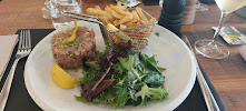 Steak tartare du Restaurant de fruits de mer La Cantine du Pêcheur - Restaurant à Boé à Boé - n°9