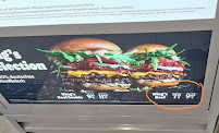Carte du BURGER KING Deutschland GmbH à Berlin