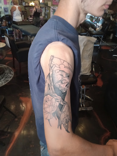 Explore jesus name tattoo ideas, creative tattoo ideas in Fremont, available at Eternal Tattoo And Body Piercing