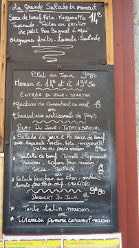 Le Ménestrel Restaurant Café à Entrevaux menu