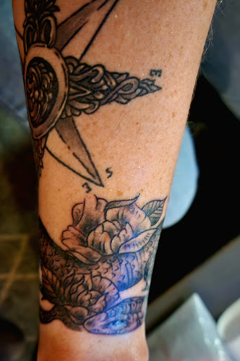 Explore shooting star tattoo ideas, creative tattoo ideas in Walworth, available at Bearded Buffalo Tattoo and Body Piercing